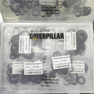 E70B E120B Excavator Main Control Valve Seal Kit สีเหลือง