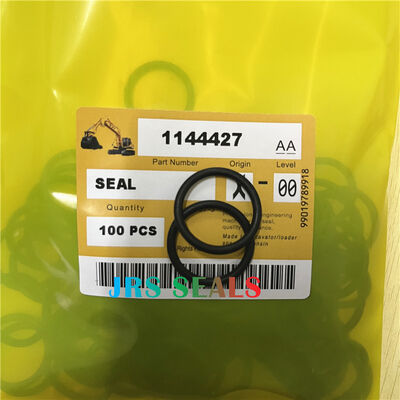1144427 2033940 4H6520 5H3252 กระบอกไฮดรอลิก Loader NBR สีดำ Oring Seal Lift Tift ชุดพวงมาลัย