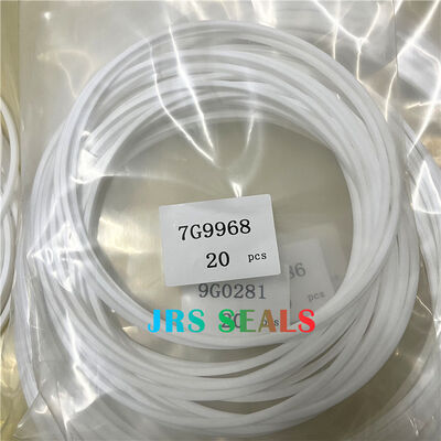 7G9968 7G-9968 สีขาวPTFE Back up Sealซีลฝุ่นกระบอกไฮดรอลิกLift TiftพวงมาลัยLoaderชุด