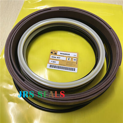 5644935 564-4935 Boom Arm Bucket กระบอกไฮดรอลิกรถขุดชุดซีล Travel Motor Kit Adjuster