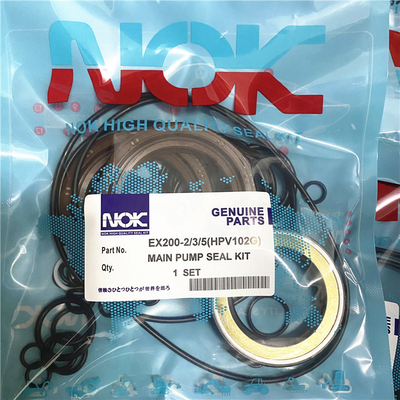 EX200 HPV102 ชุดซีลปั๊มไฮดรอลิกสำหรับสีเหลือง