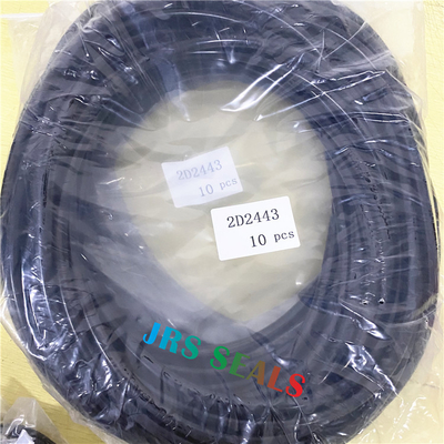 2D2443 8C5237 2S4078 7L3386 FKM ORING สีดํา NBR ปรางสีเหลืองสําหรับ Excavator