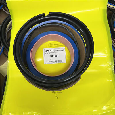 8T1567 8T-1567 กระบอกไฮดรอลิก Loader Lift Tift พวงมาลัยชุด NBR สีดำ Oring