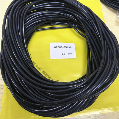 07000-55490 07000-15490 0700055490 0700015490 Lift TiftพวงมาลัยNBRสีดำOringสำหรับกระบอกไฮดรอลิกLoaderชุดซีล