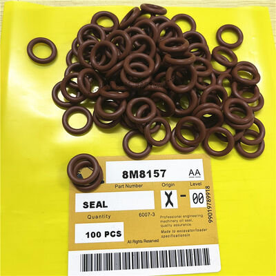 8M8157 2R0098 4K6804 NBR FKM สีน้ำตาลสีดำ Oring สำหรับชุดซีลกระบอกไฮดรอลิก Loader