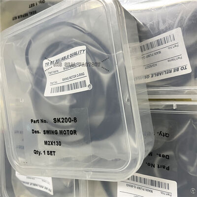SK200-8 M2X130 ชุดซีลมอเตอร์สวิงชุดซีลกระบอกไฮดรอลิกรถขุด