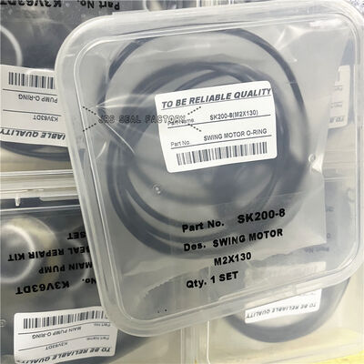 SK200-8 M2X130 ชุดซีลมอเตอร์สวิงชุดซีลกระบอกไฮดรอลิกรถขุด