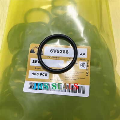 5H6734 6V6228 6V5266 3K0360 1H1023 NBR Oring สีดำสำหรับกระบอกไฮดรอลิก Loader Lift Tift ชุดพวงมาลัย