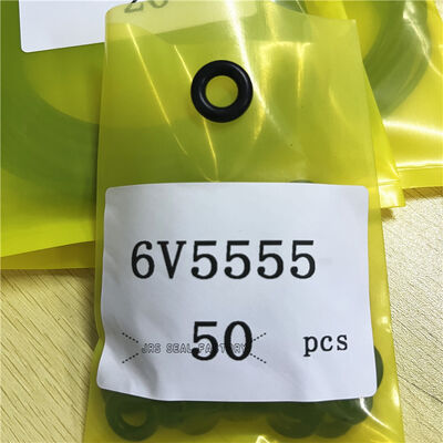 6V5555 0967570 096-7570 4F7388 NBR ชุดซีลกระบอกไฮดรอลิก Oring สีดำ