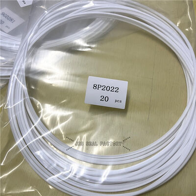 8P2022 8P-2022 PTFE สีขาว Back up ซีลฝุ่นกระบอกไฮดรอลิกรถขุดแขนบูมถังชุดซีล