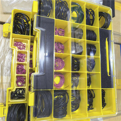 4C8253 4C4782 4C-8253 4C-4782 NBR สีดำสีชมพูสีเหลือง Oring Oring สำหรับกระบอกไฮดรอลิก Loader Excavator ชุดซีล