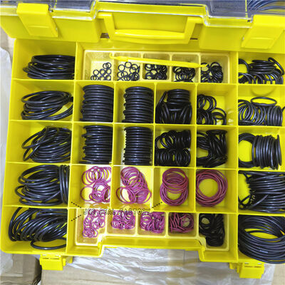 4C8253 4C4782 4C-8253 4C-4782 NBR สีดำสีชมพูสีเหลือง Oring Oring สำหรับกระบอกไฮดรอลิก Loader Excavator ชุดซีล