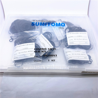 EX100 EX200 CONTROL VALVE SEAL KIT Excavator Hydraulic Main Pump Seal Kit อะไหล่รถขุด