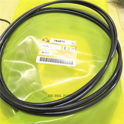 7S4571 7S-4571 กระบอกไฮดรอลิก Loader Lift Tift พวงมาลัยชุดซีล NBR สีดำ Oring Seal